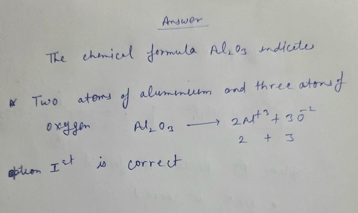 Chemistry homework question answer, step 1, image 1