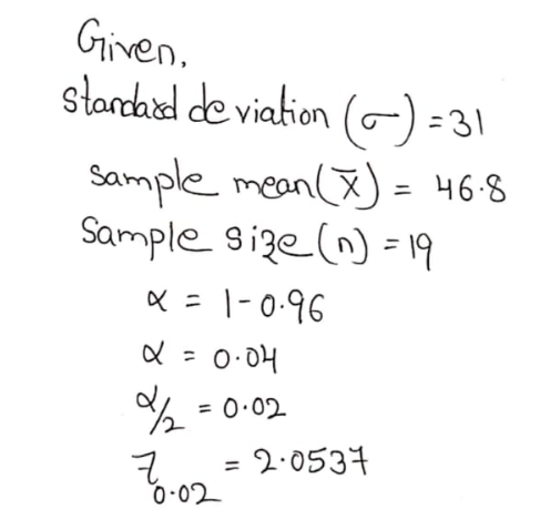 Statistics homework question answer, step 1, image 1