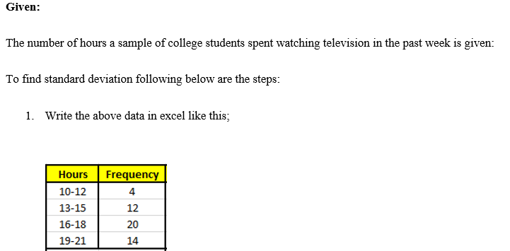 Statistics homework question answer, step 1, image 1