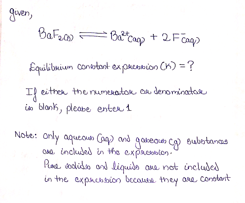 Chemistry homework question answer, step 1, image 1