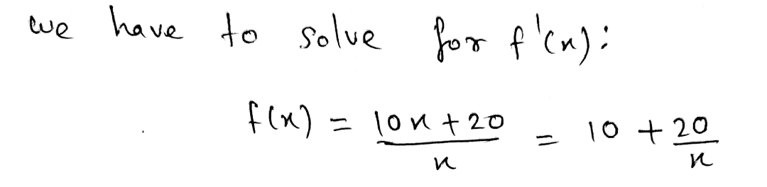 Calculus homework question answer, step 1, image 1