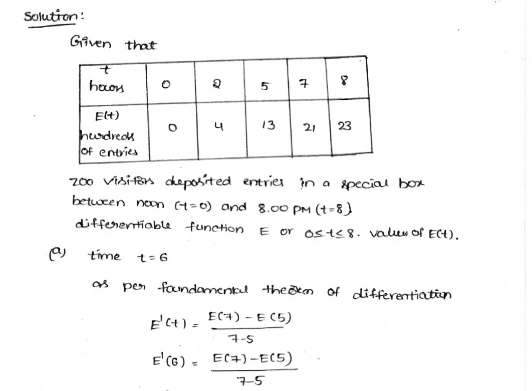 Calculus homework question answer, step 1, image 1