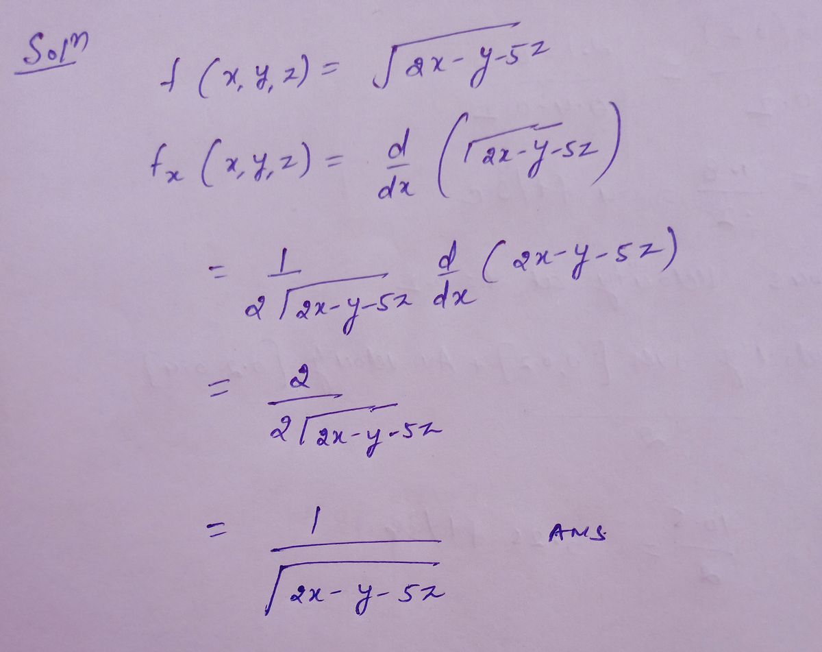 Calculus homework question answer, step 1, image 1