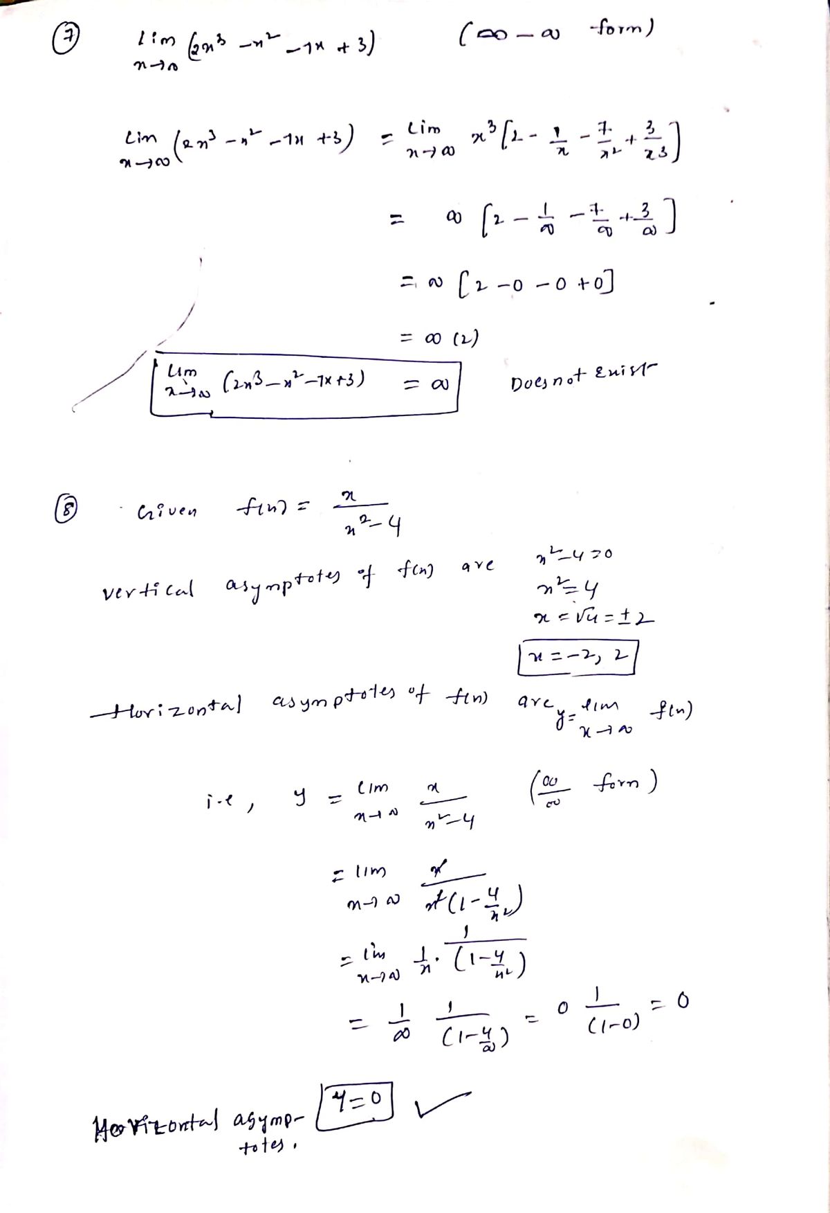 Calculus homework question answer, step 1, image 1