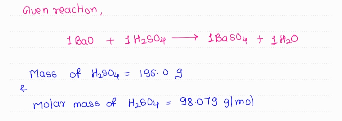 Chemistry homework question answer, step 1, image 1