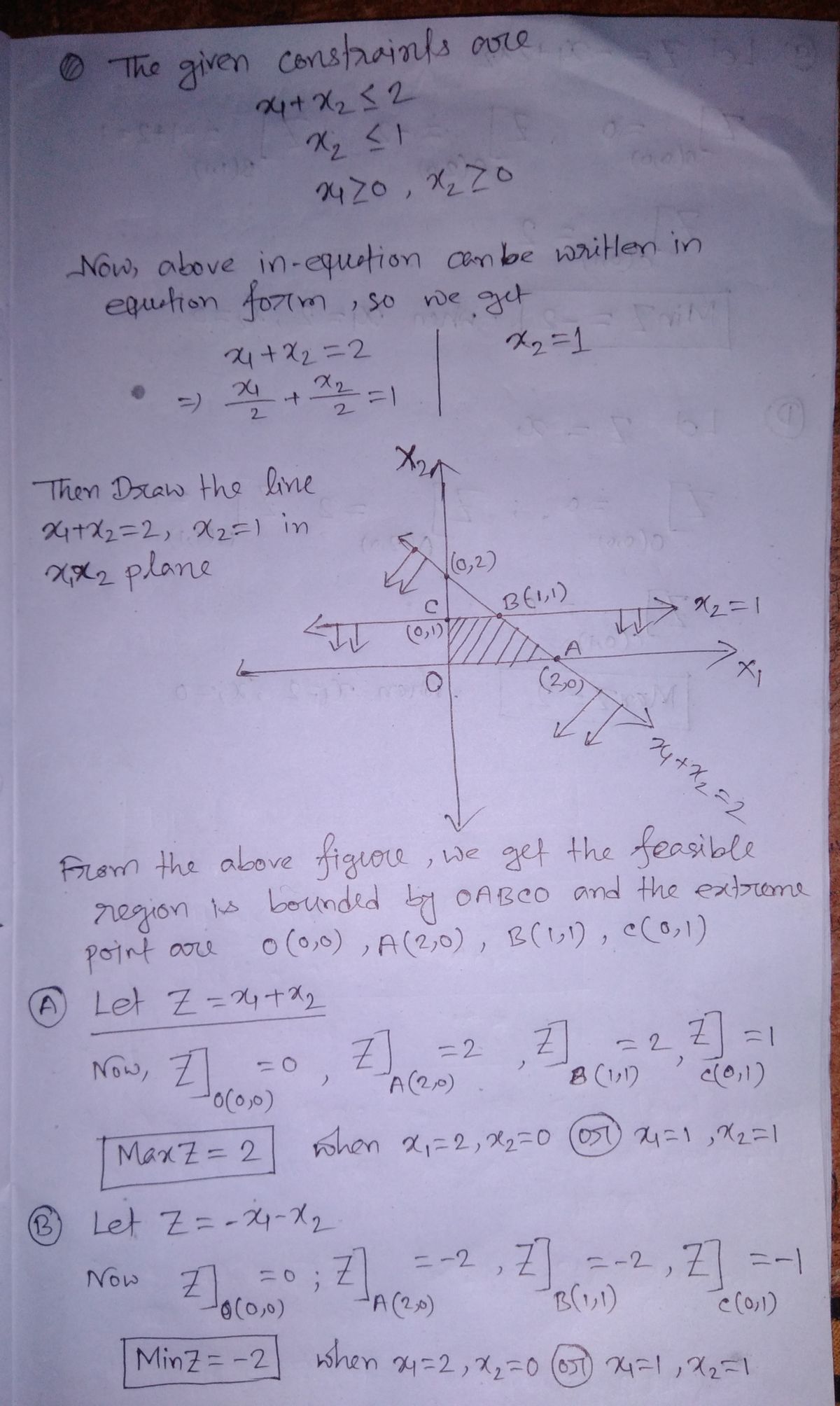 Algebra homework question answer, step 1, image 1