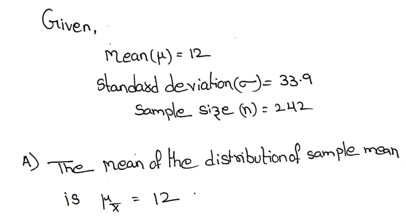 Statistics homework question answer, step 1, image 1