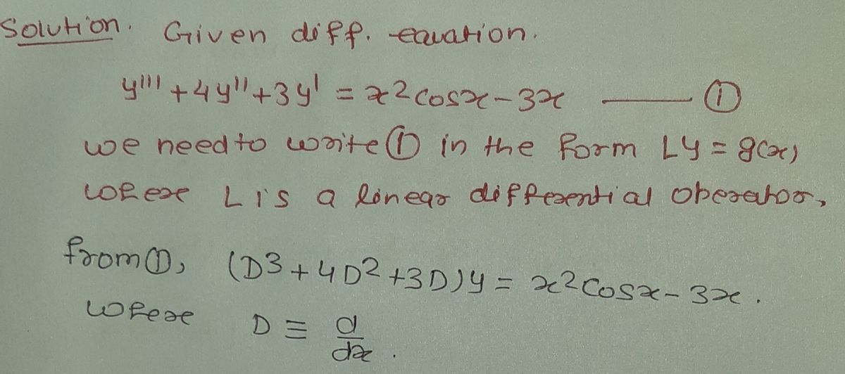 Advanced Math homework question answer, step 1, image 1