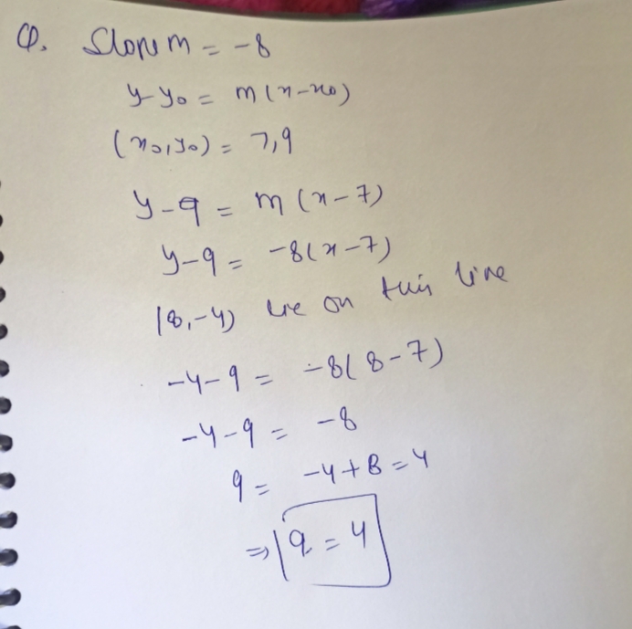 Algebra homework question answer, step 1, image 1