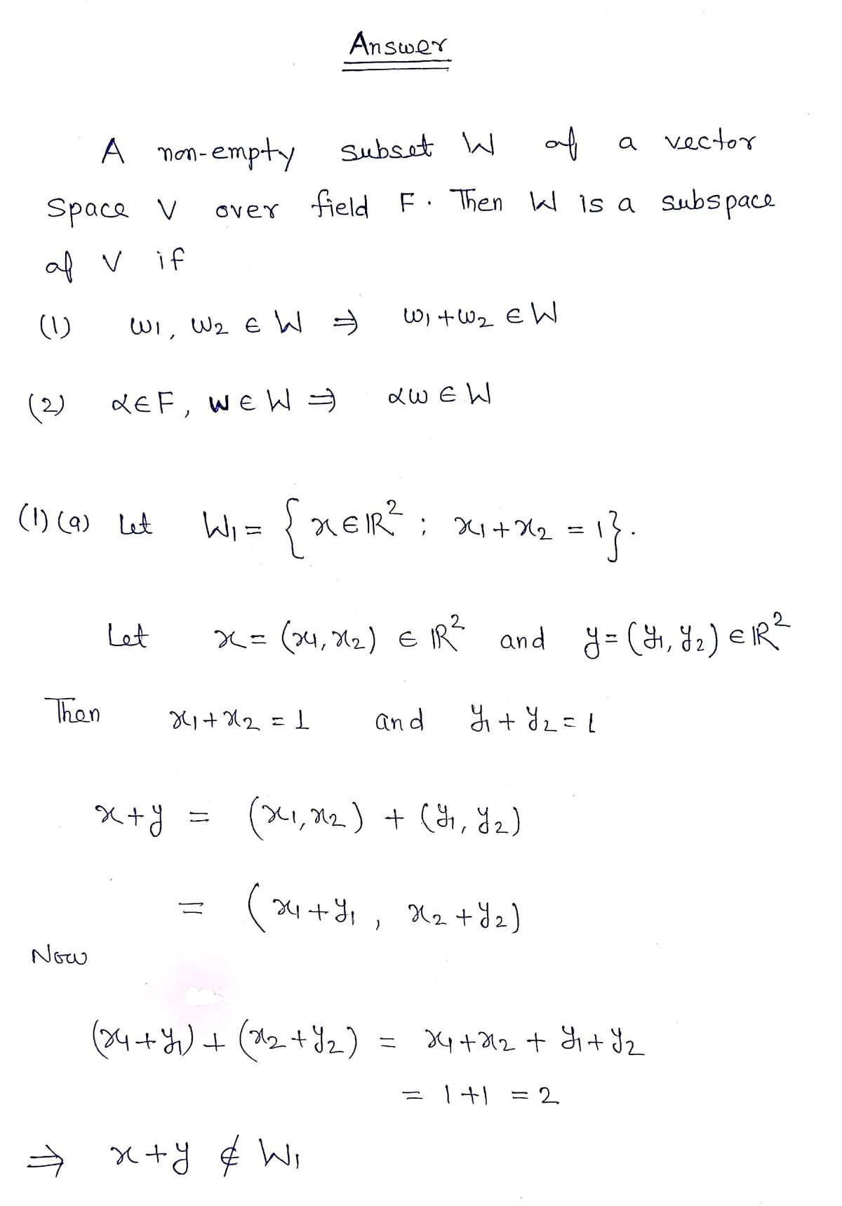 Advanced Math homework question answer, step 1, image 1