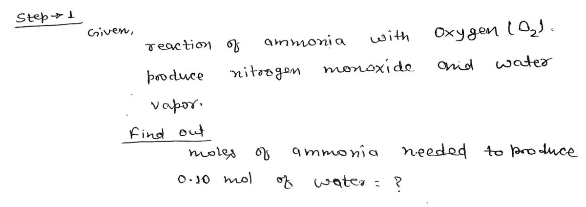 Chemistry homework question answer, step 1, image 1