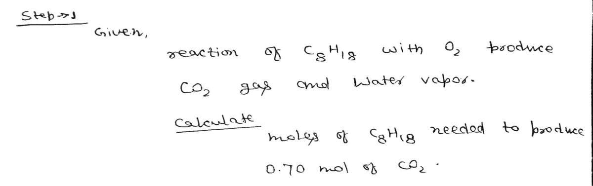 Chemistry homework question answer, step 1, image 1