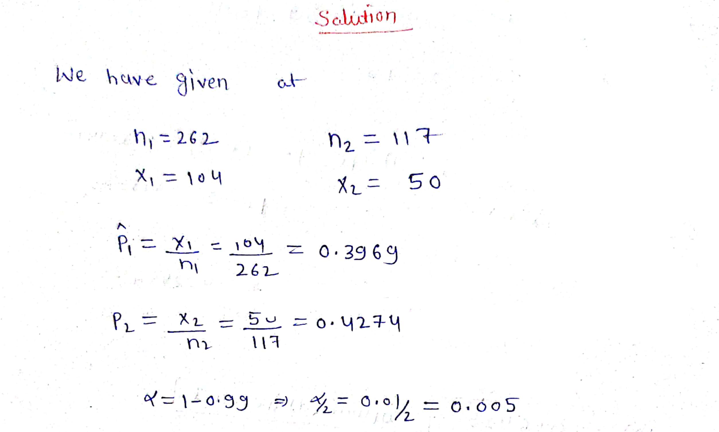 Statistics homework question answer, step 1, image 1