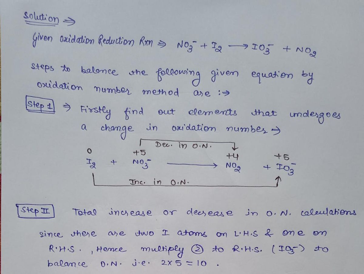 Chemistry homework question answer, step 1, image 1