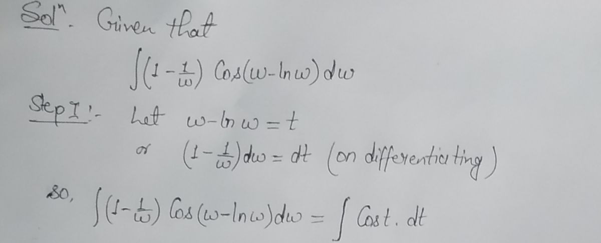 Calculus homework question answer, step 1, image 1