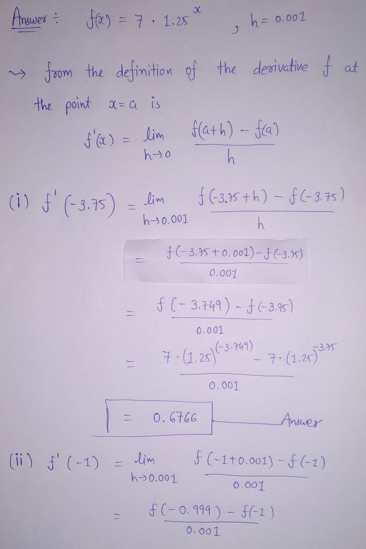 Calculus homework question answer, step 1, image 1