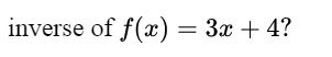 Algebra homework question answer, step 1, image 1