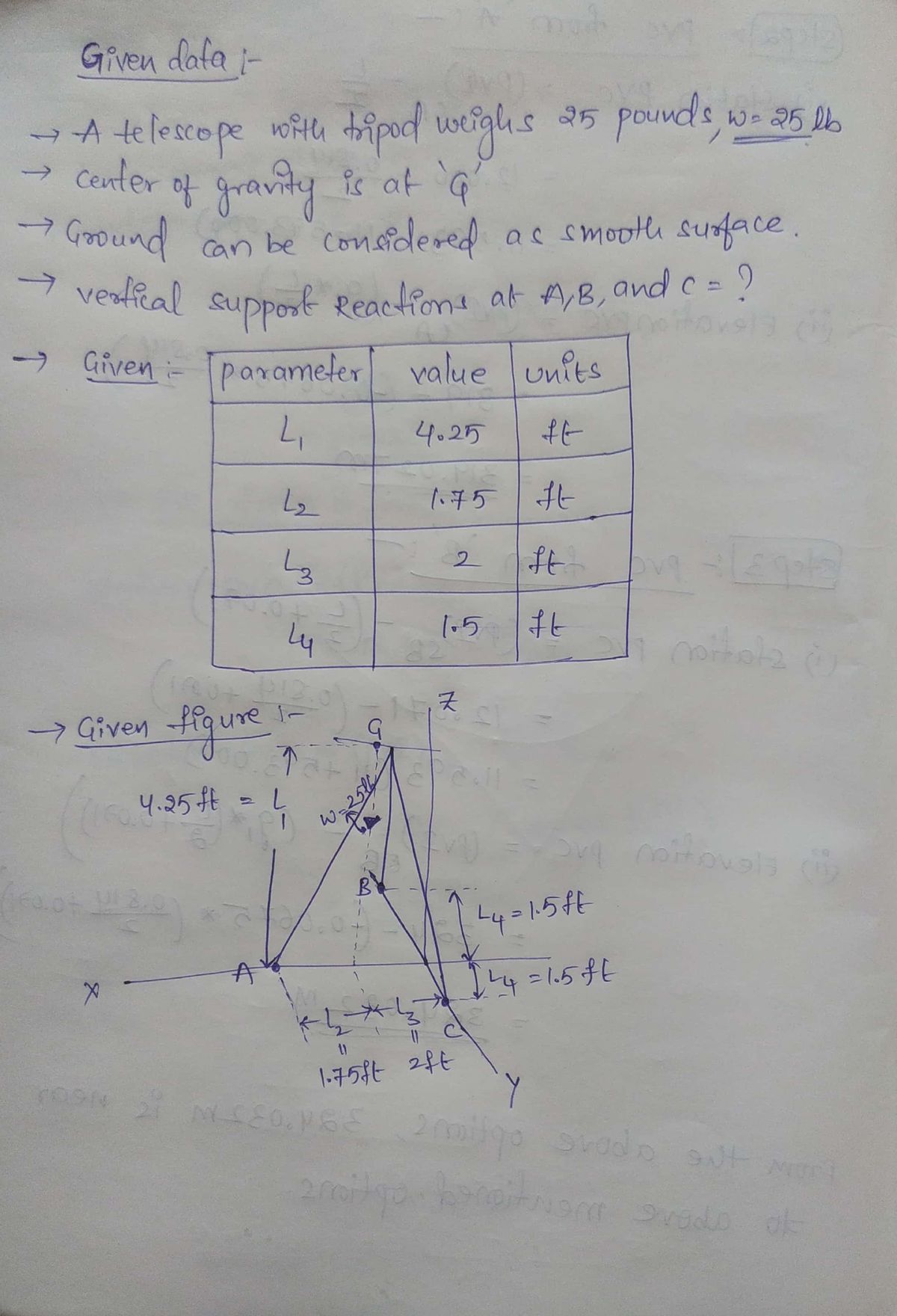 Civil Engineering homework question answer, step 1, image 1