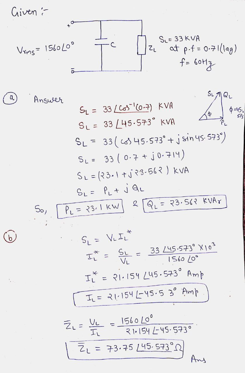 Electrical Engineering homework question answer, step 1, image 1