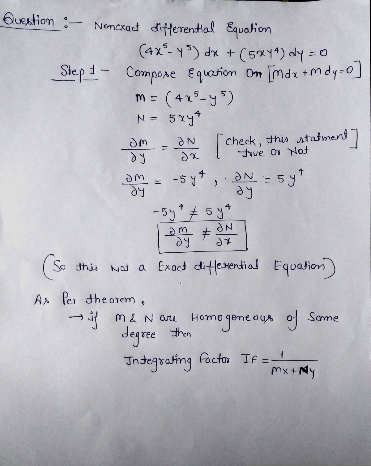 Calculus homework question answer, step 1, image 1