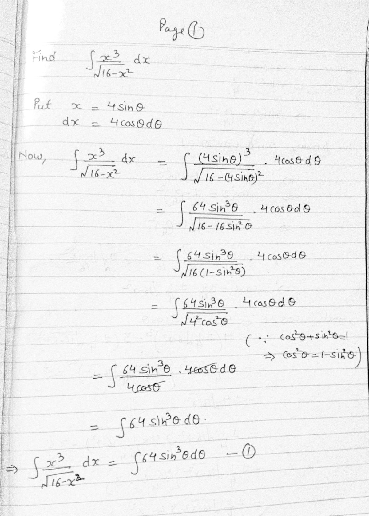 Calculus homework question answer, step 1, image 1