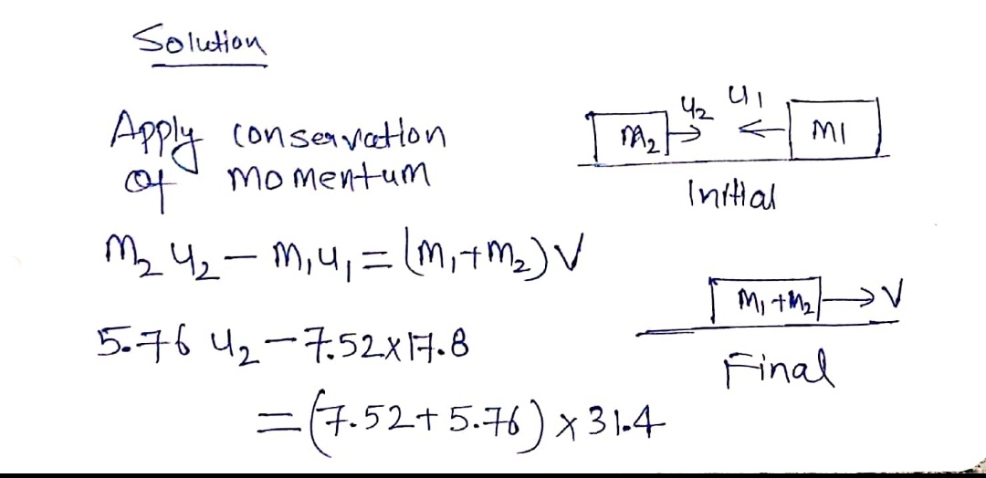 Physics homework question answer, step 2, image 1