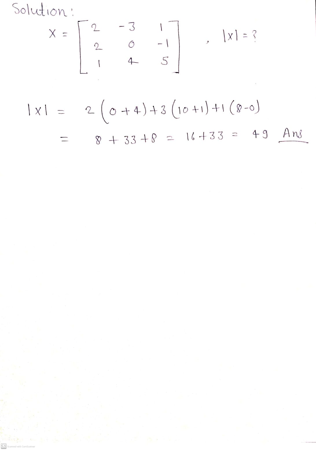 Algebra homework question answer, step 1, image 1