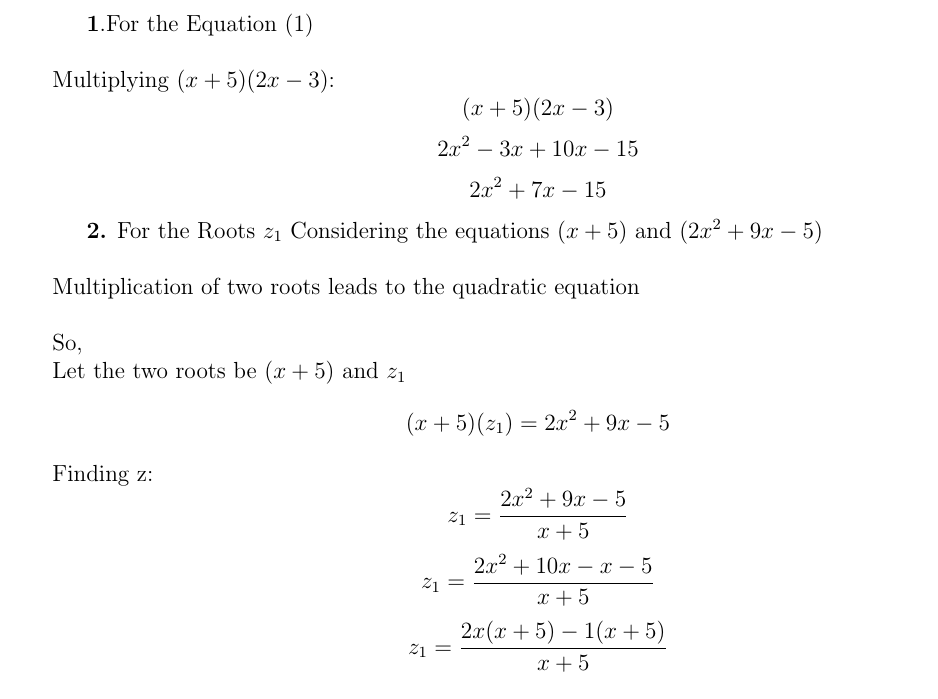 Algebra homework question answer, step 2, image 1