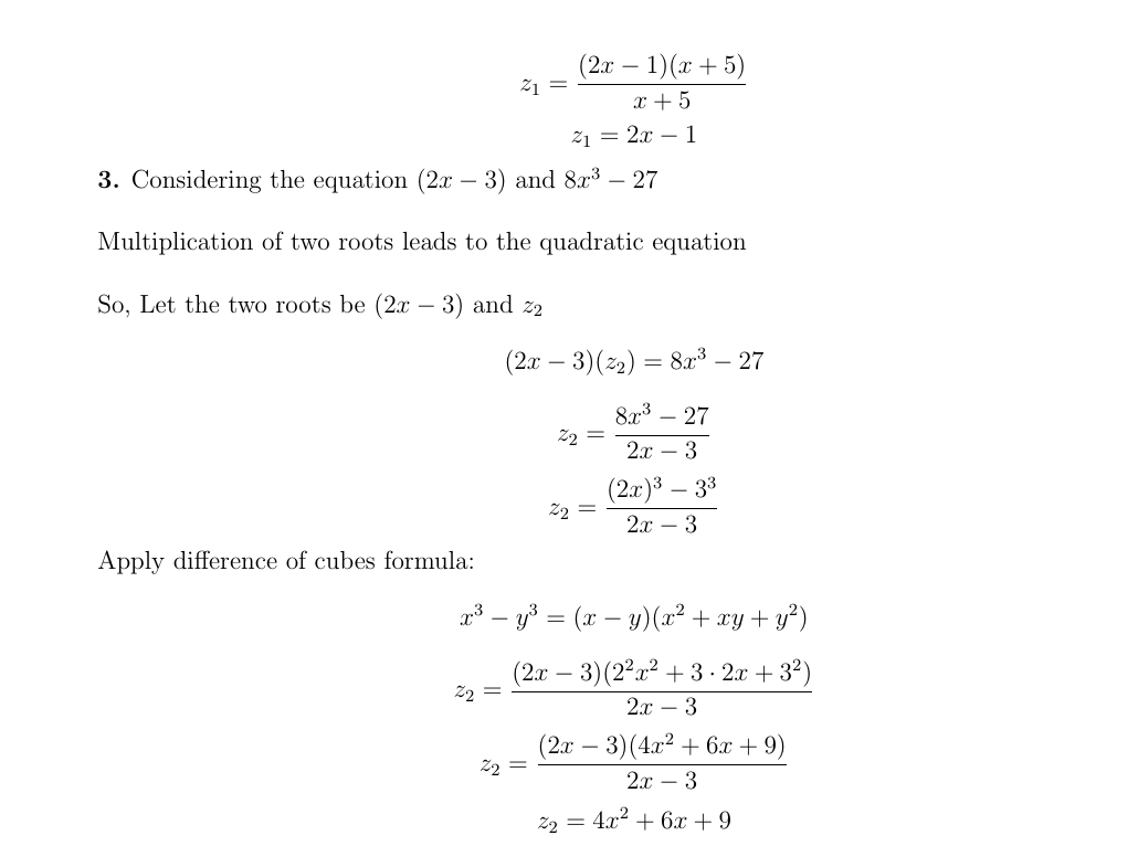 Algebra homework question answer, step 2, image 2