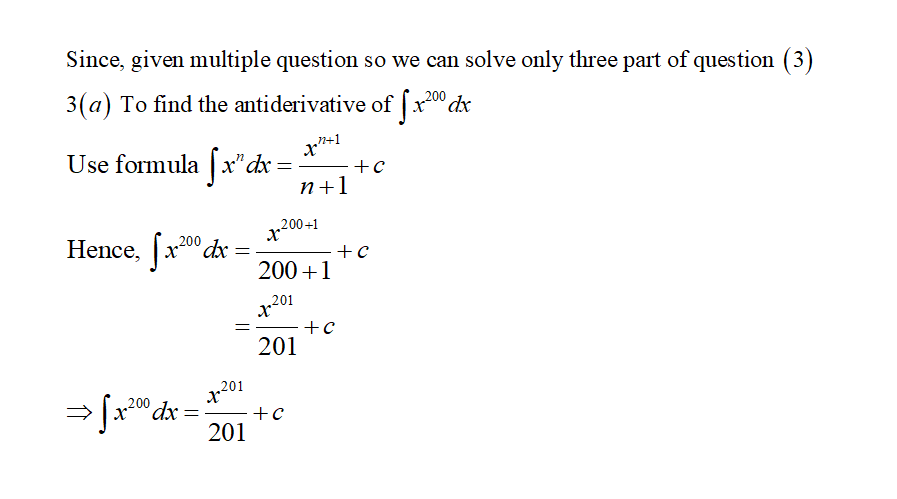 Calculus homework question answer, step 1, image 1