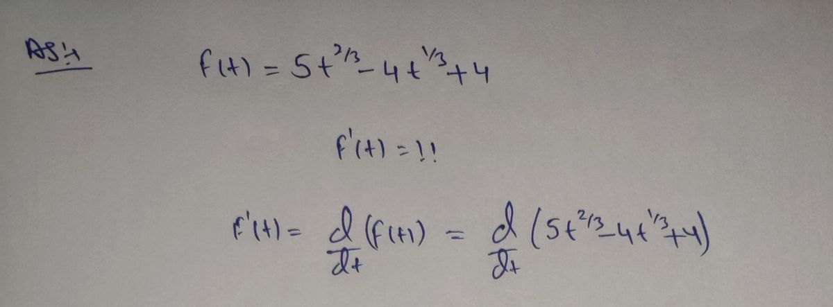 Calculus homework question answer, step 1, image 1