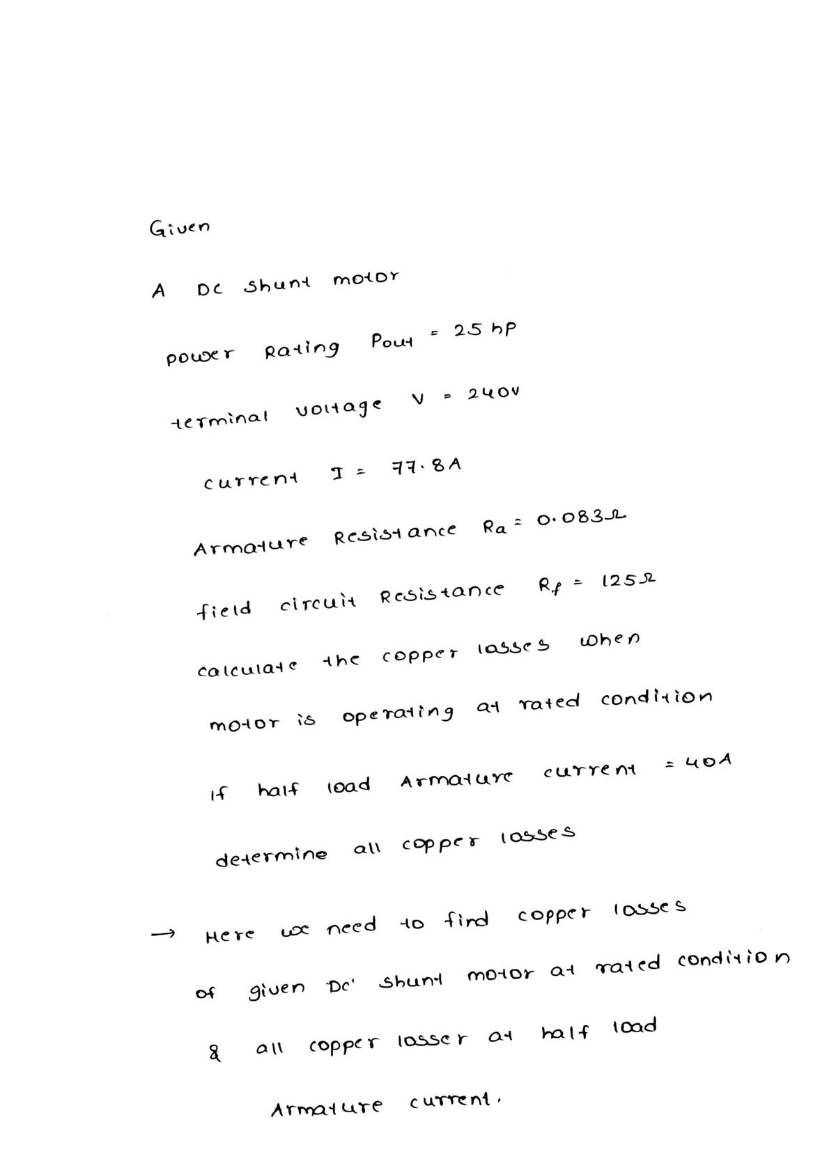 Electrical Engineering homework question answer, step 1, image 1