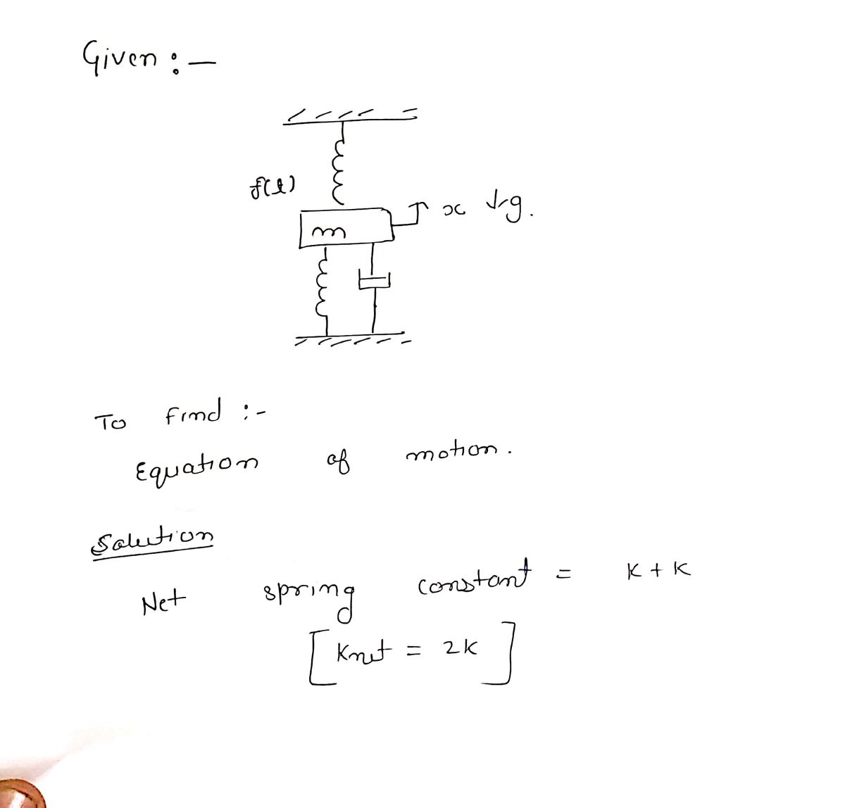 Mechanical Engineering homework question answer, step 1, image 1