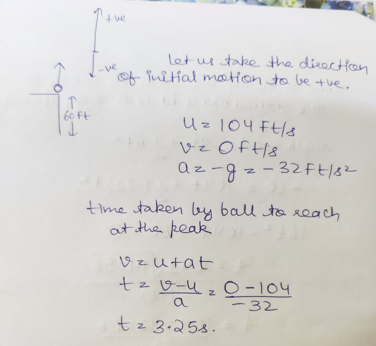 Physics homework question answer, step 1, image 1