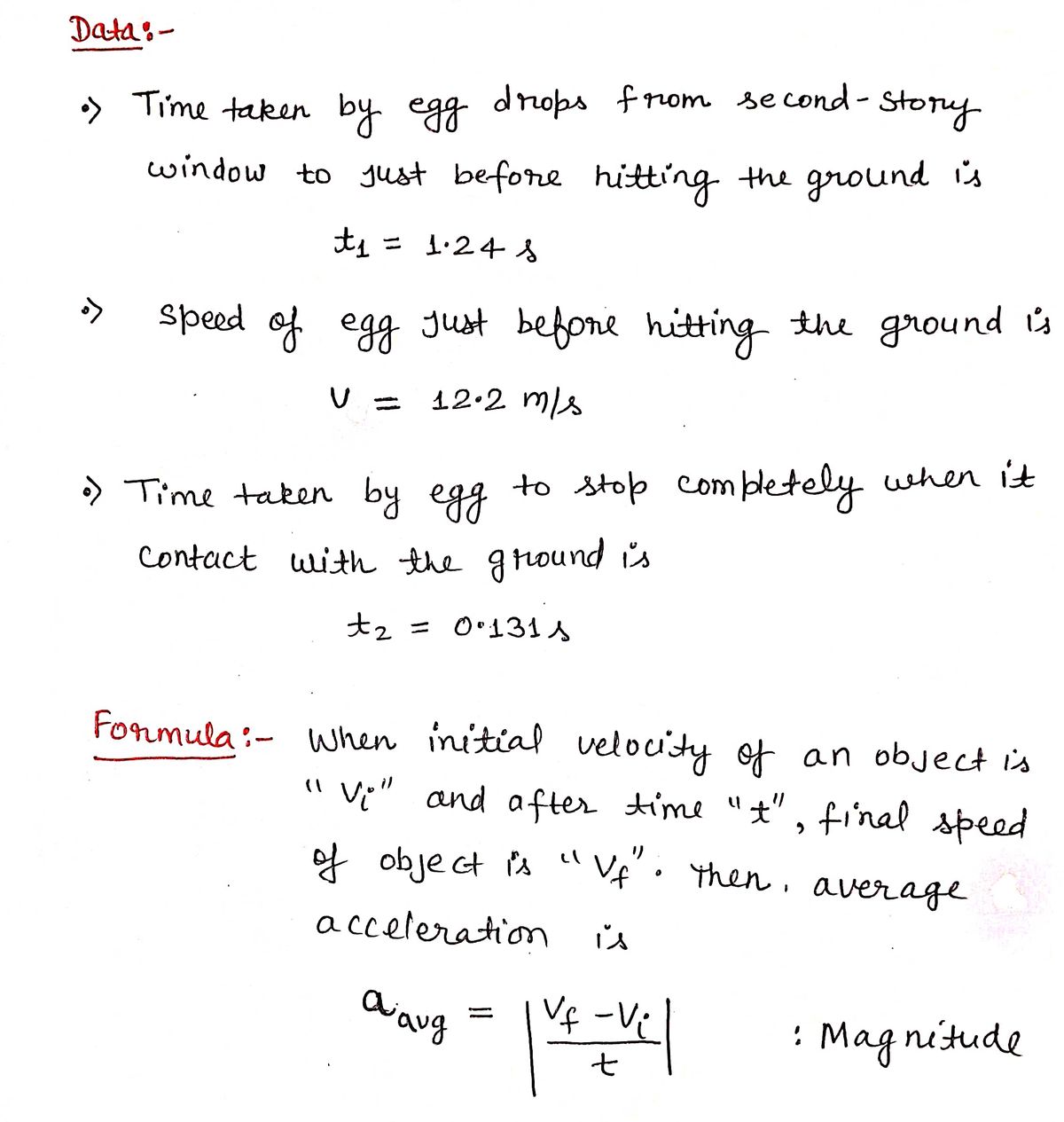 Physics homework question answer, step 1, image 1