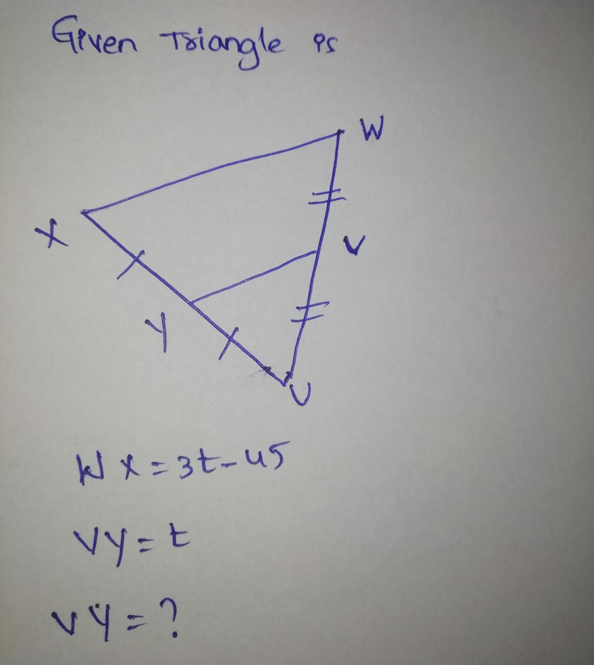 Geometry homework question answer, step 1, image 1