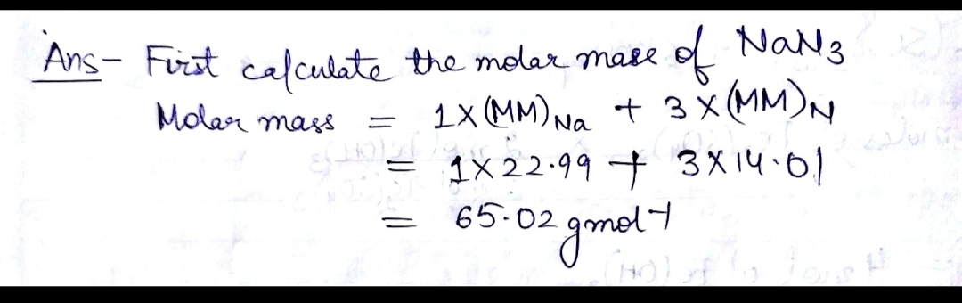 Chemistry homework question answer, step 1, image 1