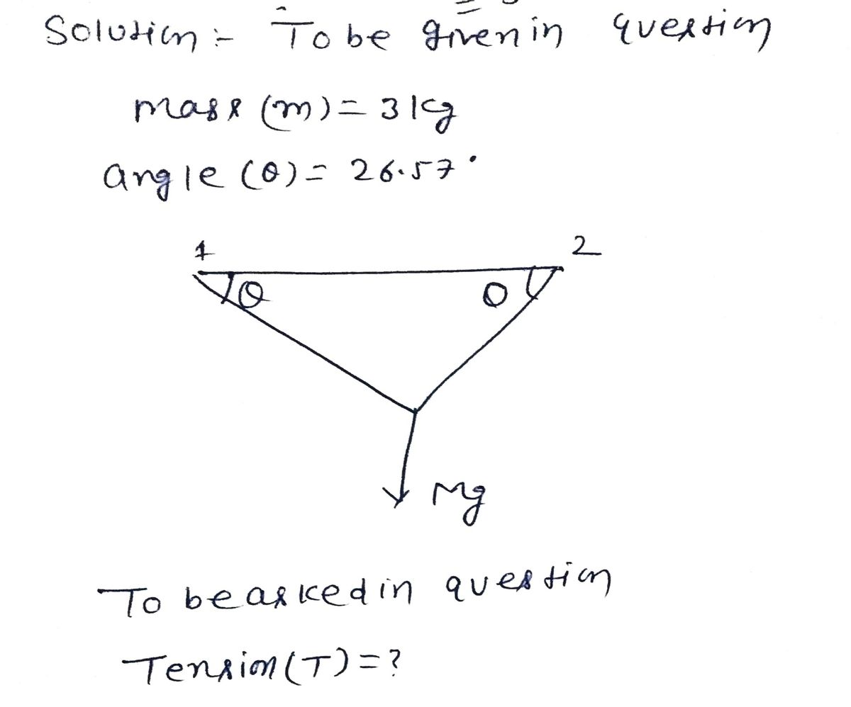 Physics homework question answer, step 1, image 1