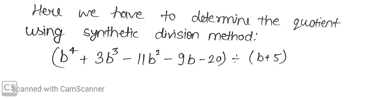 Algebra homework question answer, step 1, image 1