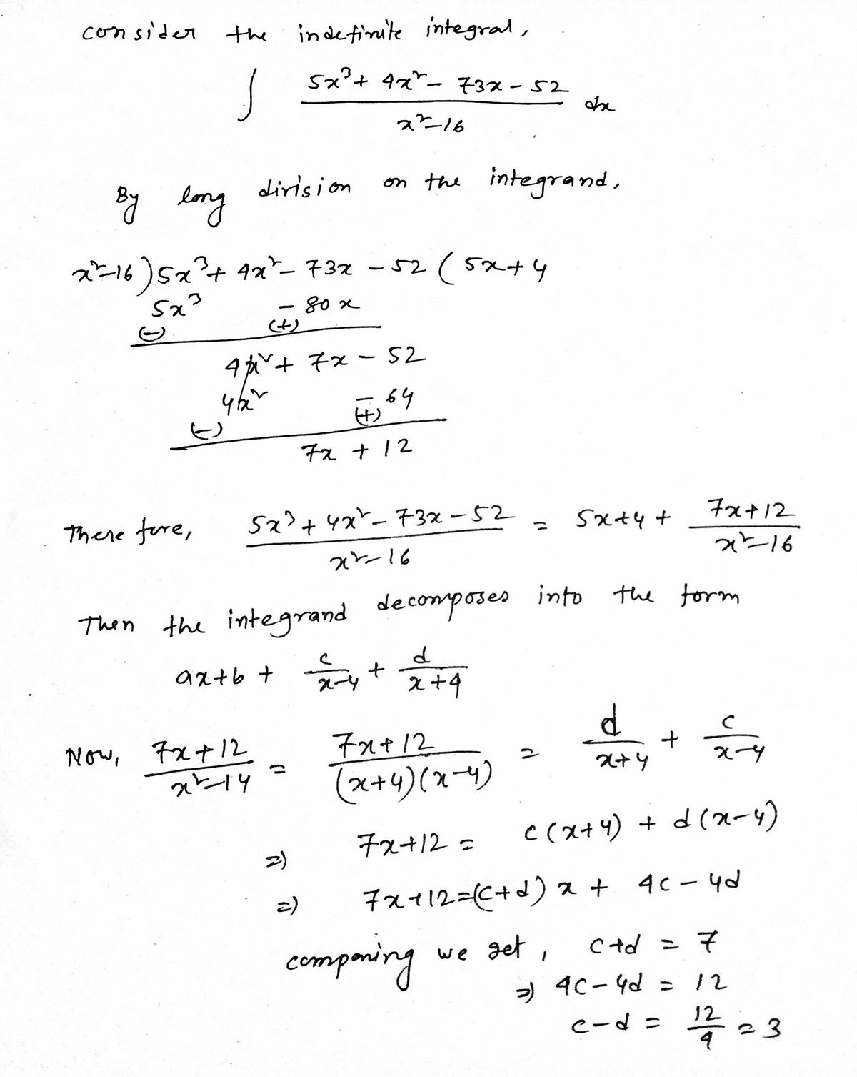 Calculus homework question answer, step 1, image 1