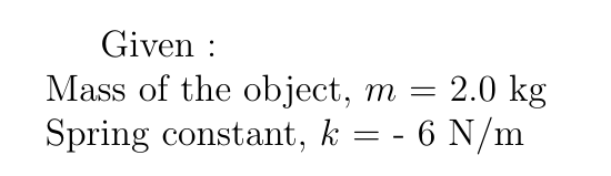 Physics homework question answer, step 1, image 1