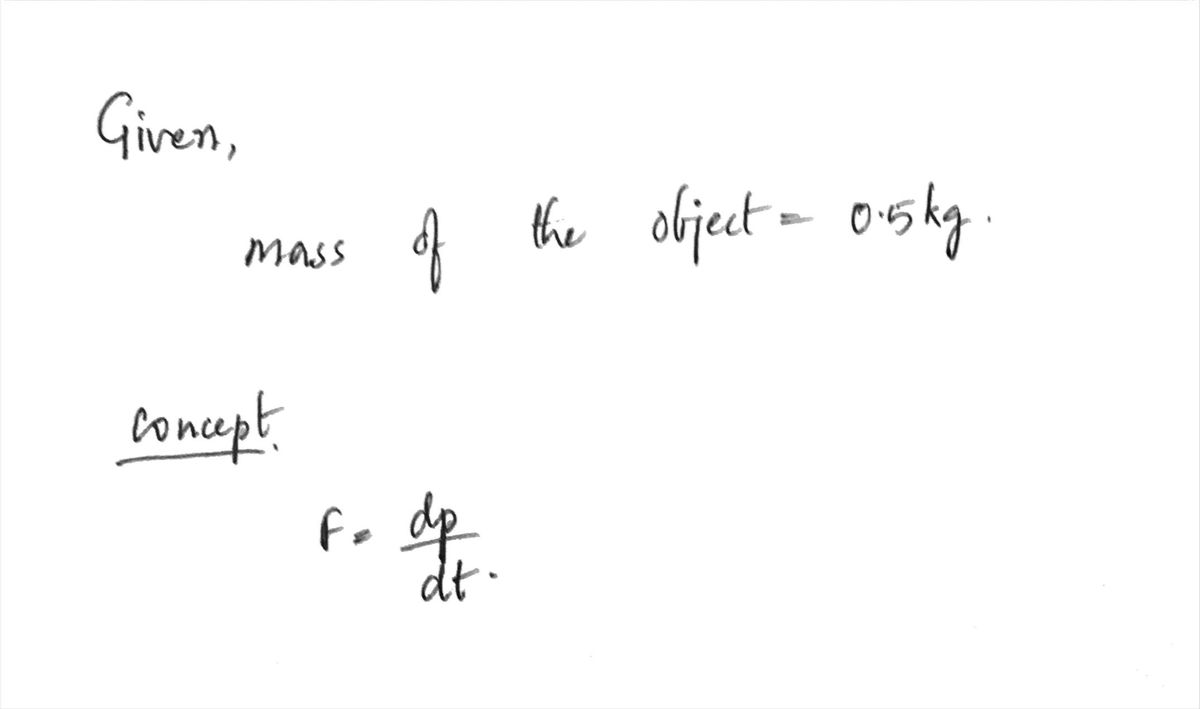 Physics homework question answer, step 1, image 1