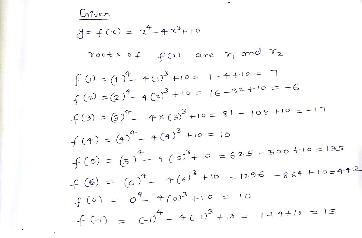 Calculus homework question answer, step 1, image 1