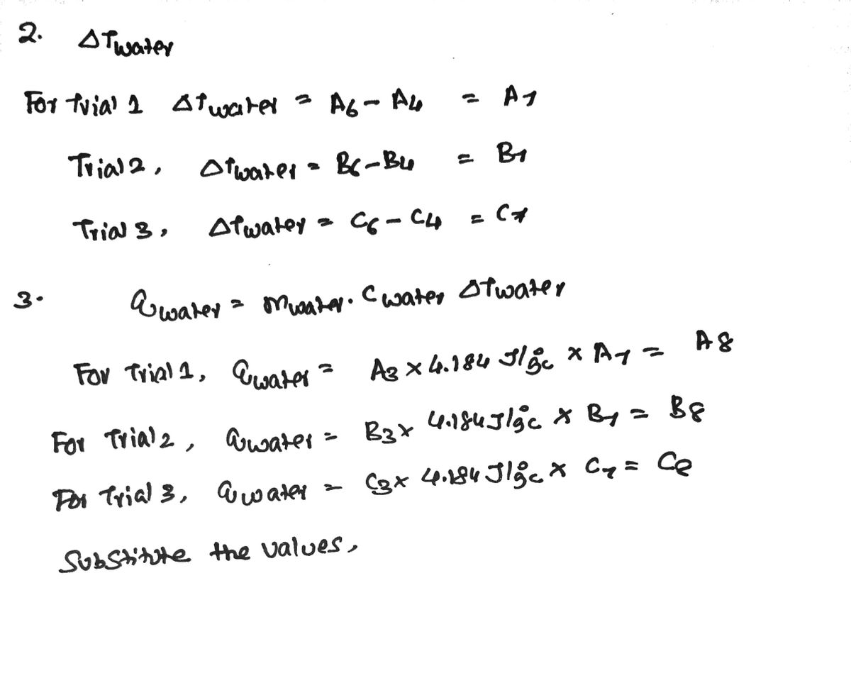 Chemistry homework question answer, step 1, image 1