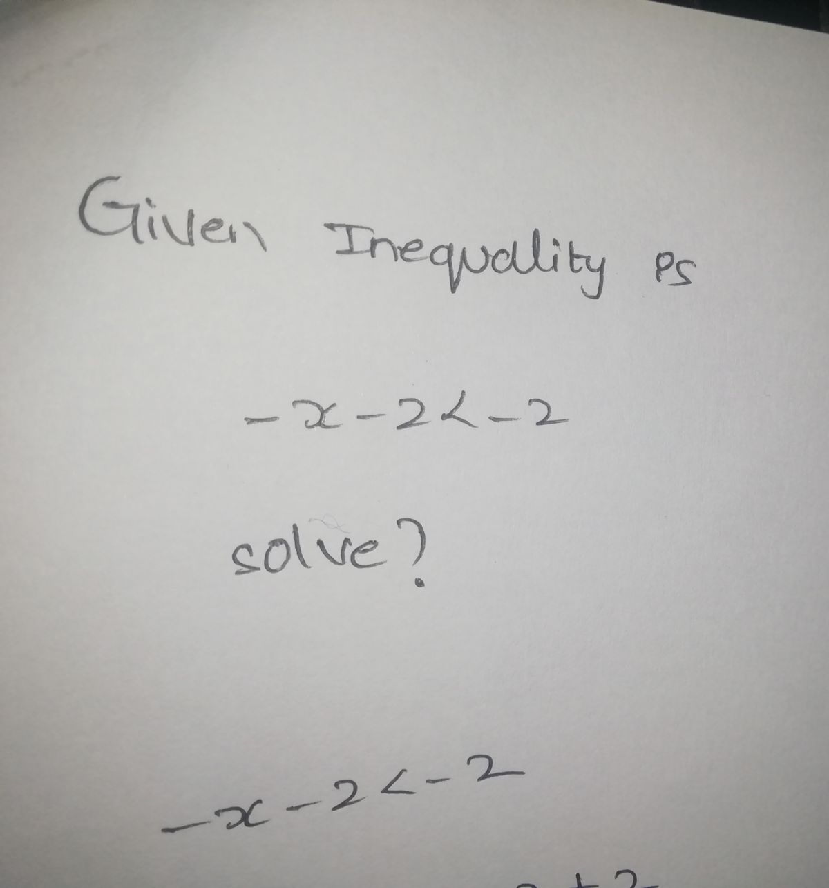 Algebra homework question answer, step 1, image 1