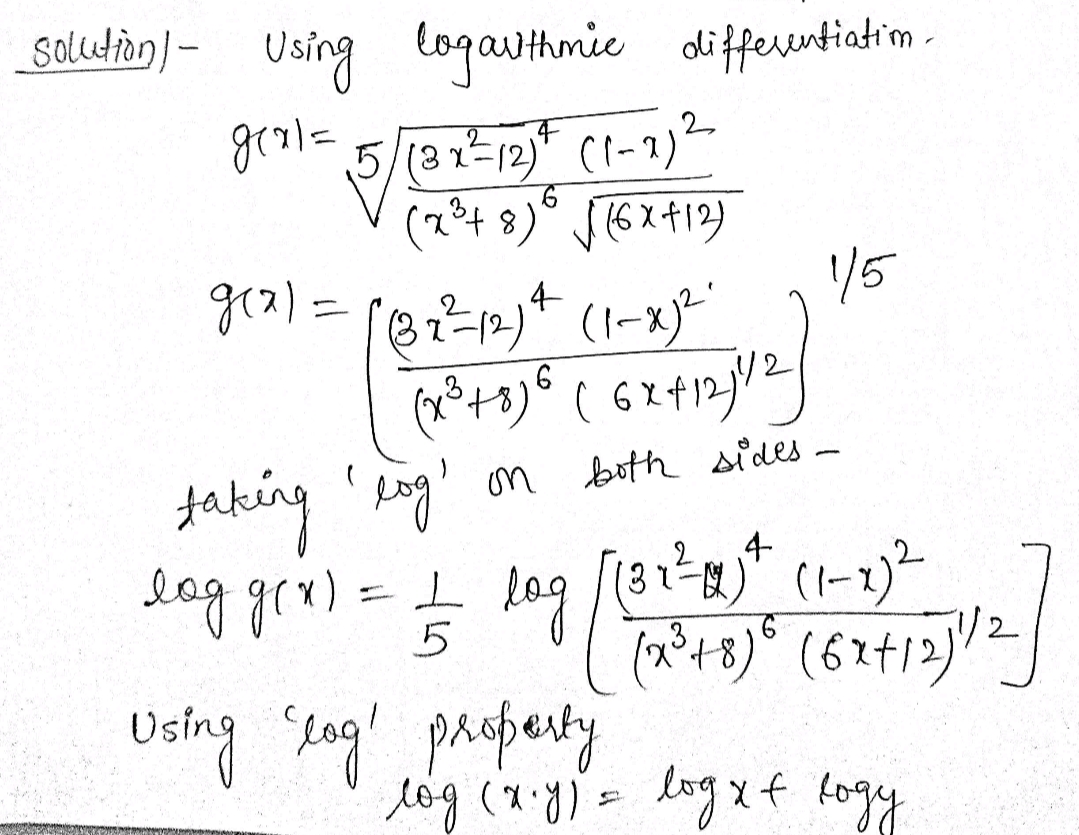 Calculus homework question answer, step 1, image 1