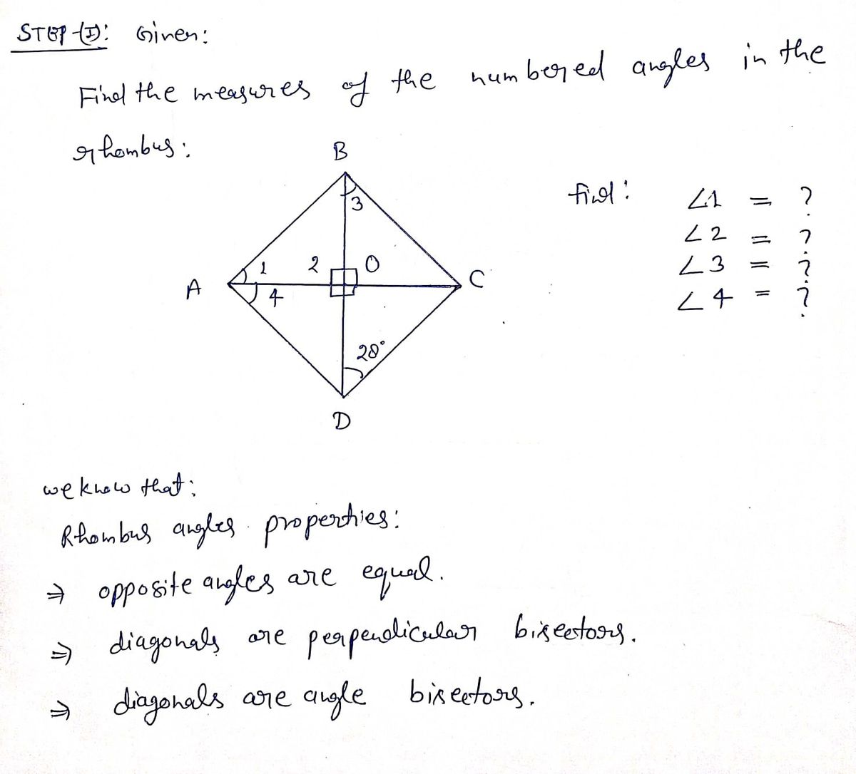 Geometry homework question answer, step 1, image 1