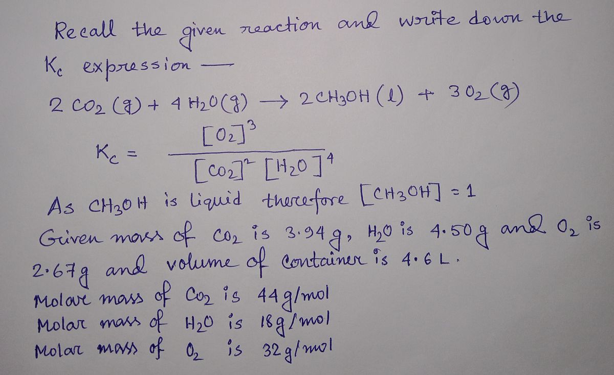 Chemistry homework question answer, step 1, image 1