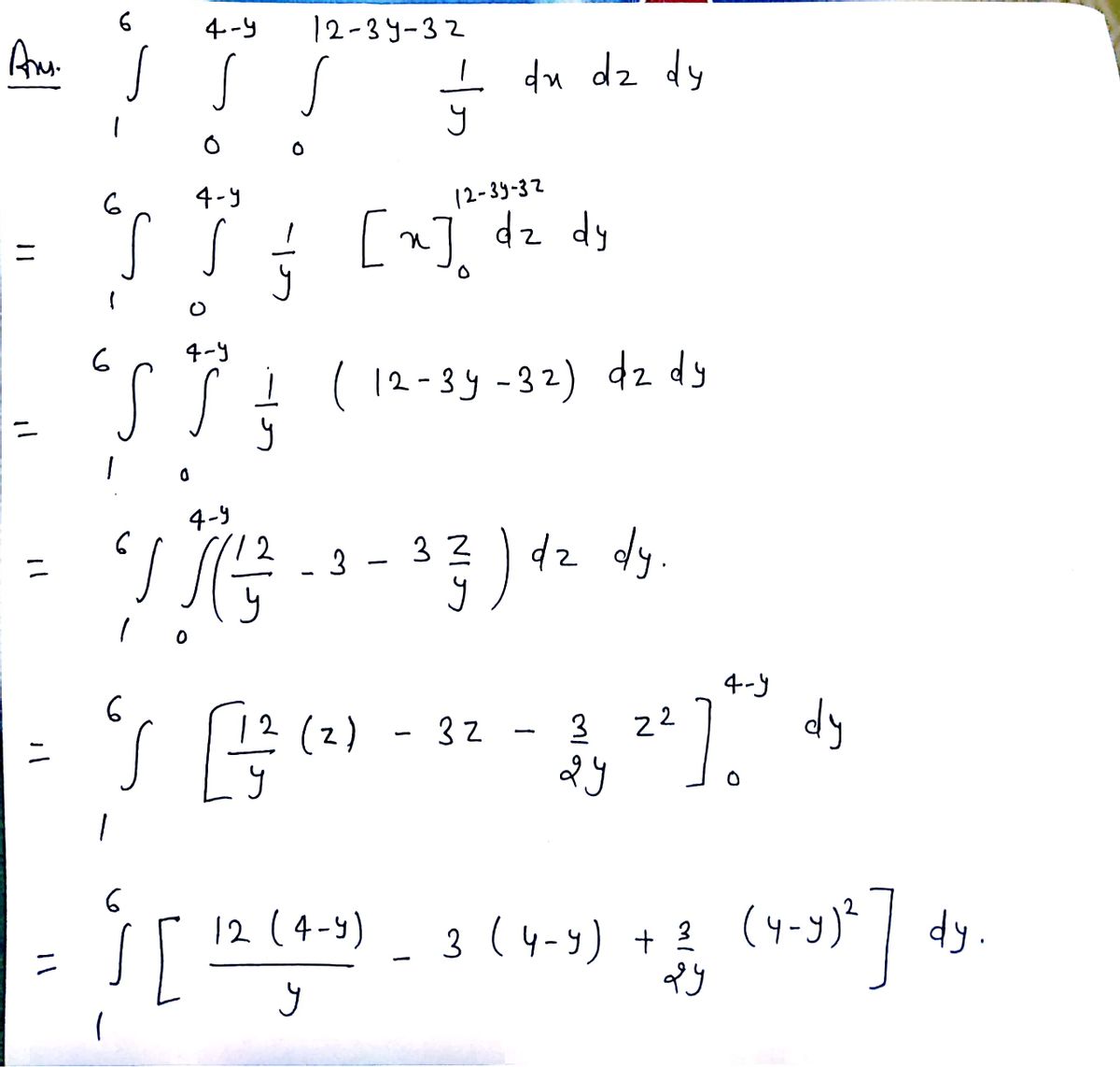 Calculus homework question answer, step 1, image 1