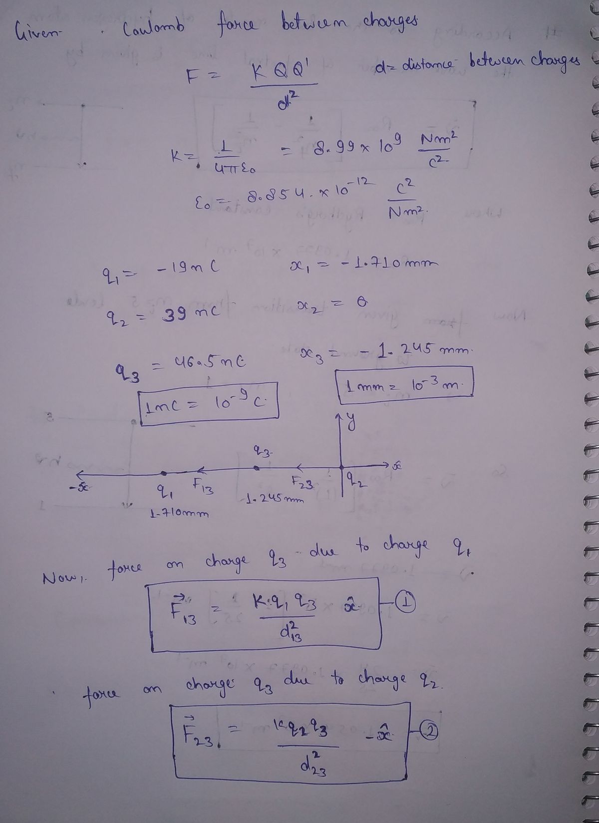 Physics homework question answer, step 1, image 1